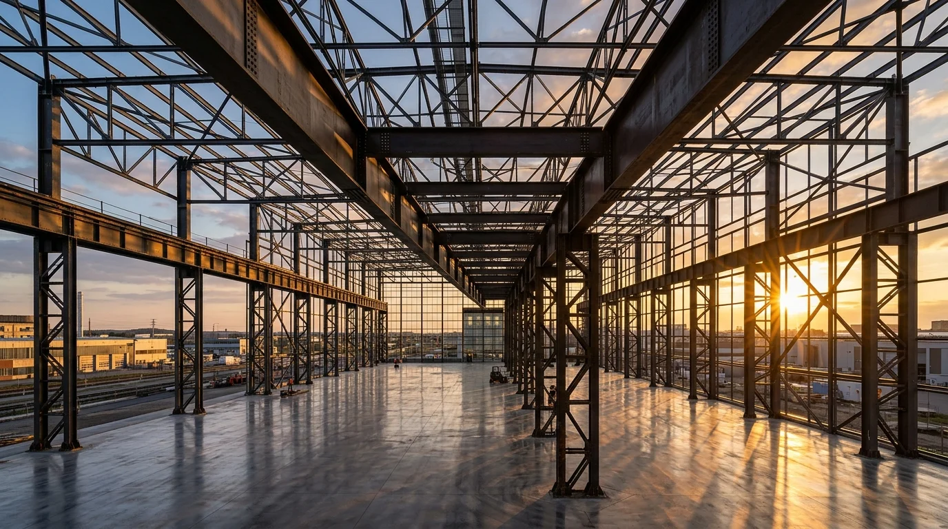 Ağır Çelik Konstrüksiyon Hangar Dorva Yapı